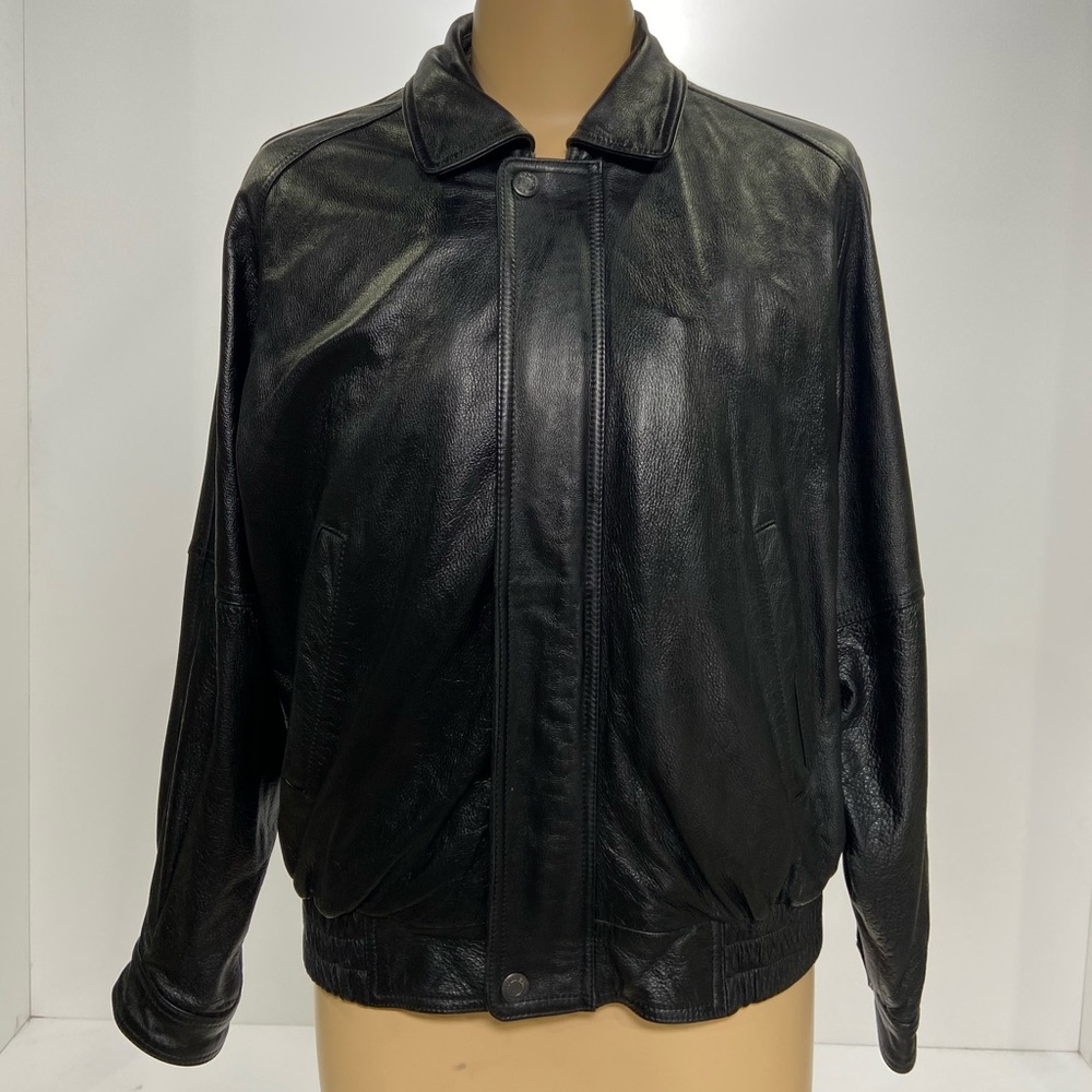 TODAY’S MAN Jacket men estimated size Large Black.